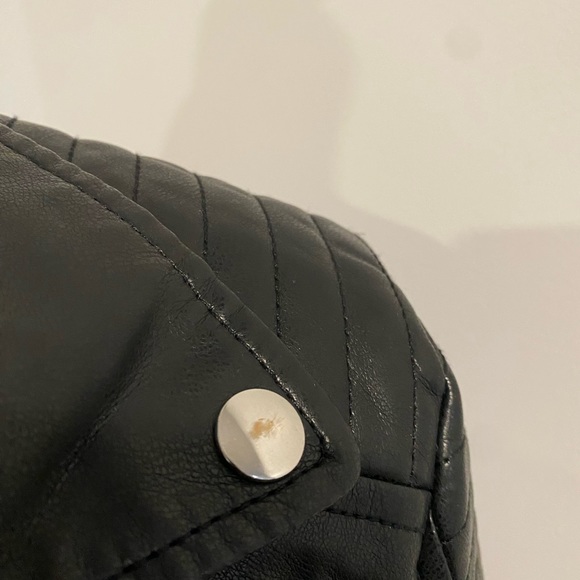 Faux leather jacket in Size Small from SHEIN in excellent condition! - Picture 5 of 9